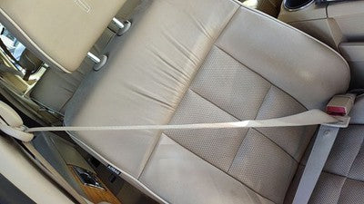 07-14 Lincoln Navigator Passenger Right Front Seat Belt Retractor Shoulder Tan