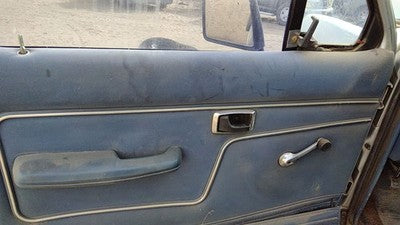 1987 Ford Ranger Driver Left Front Door Trim Panel Manual Blue