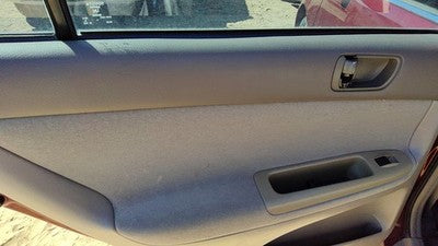 02-04 Toyota Camry Driver Left Rear Door Trim Panel With Switches Back Taupe 43