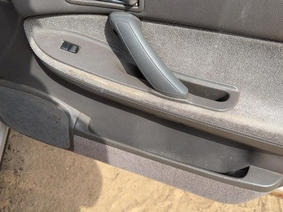 1990 Subaru Legacy Passenger Right Front Door Trim Panel With Switches Gray