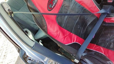 1989 Honda Civic Passenger Right Front Seat Belt Retractor Shoulder Blue Sedan