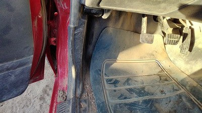 1997 Nissan Hardbody Driver Left Lower Kick Trim Panel Oem Gray