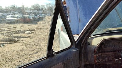 1980-1991 F250 Pickup Driver Left Front Vent Window Small Door Glass With Frame