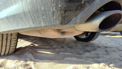 2012-2014 Vw Passat Rear Muffler With Exhaust Tip Oem 561253609J