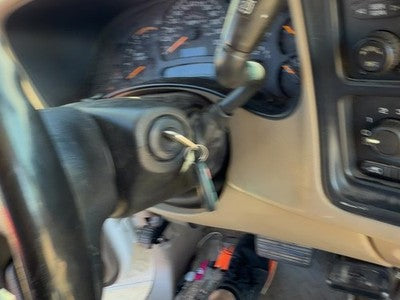 2003-2007 Chevy Silverado 2500 Steering Column Assembly Oem 6.6L Tan 52D