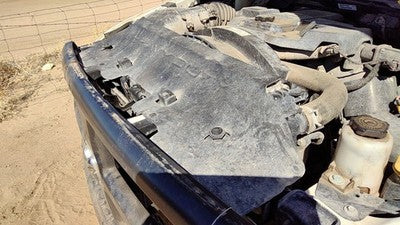 16 Ram 4500 Top Plastic Cover Above Radiator Support Upper Shield 6.7L Cummins