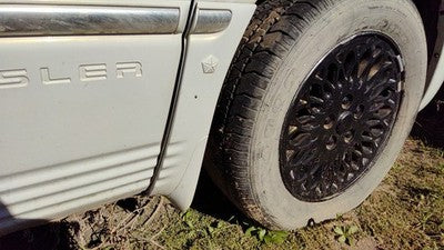 96-99 Town & Country Passenger Right Moulding From Fender Trim Pwp Golden White