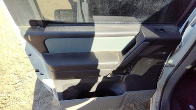 04-07 Titan Driver Left Rear Door Trim Panel With Switches Back W Graphite