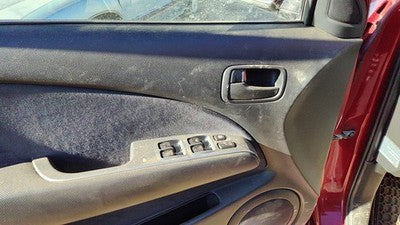 03-06 Outlander Driver Left Front Door Trim Panel With Master Switch Black