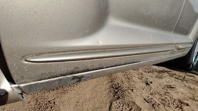 02-05 Pt Cruiser Driver Left Front Moulding From Door Trim Strip Light Almond