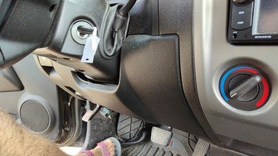2004-12 Gmc Canyon Lower Dash Under Column Knee Bolster Trim Panel Oem Ebony 19J