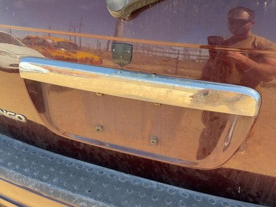 2004 Dodge Durango License Plate Trim Surround Panel Oem Tail Trunk Finish