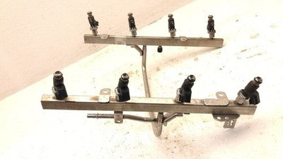 2010-2014 Chevy Tahoe Complete Fuel Rail With Injectors Set Loaded Oem 5.3l