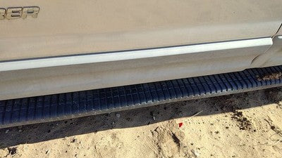 01-03 Ford Explorer Driver Left Front Moulding From Door Trim Strip Silver Ts