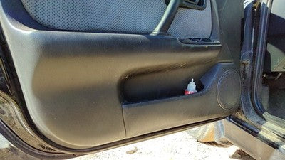 2002 Infiniti G20 Driver Left Front Door Trim Panel With Master Switch Black