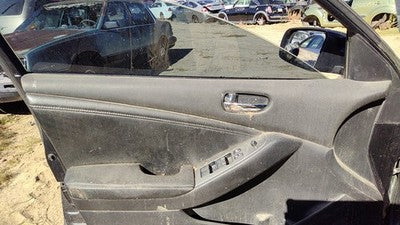 07-09 Altima Driver Left Front Door Trim Panel With Master Switch G Charcoal 4
