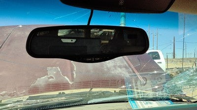 1999 Gmc Yukon Inside Rear View Mirror Oem Windshield Mounted