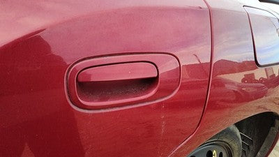 06-10 Dodge Charger Driver Left Rear Outside Door Handle Back Prh Inferno Red