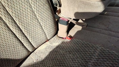 1997 Ford F150 Passenger Right Front Seat Belt Buckle Receiver Oem Tan Mx