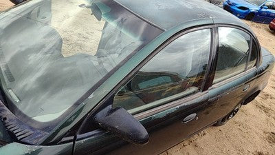 Saturn Sl1 Driver Left Rear Moulding On A Pillar Oem Green