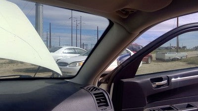 2010 Chrysler 300 Passenger Right A Pillar Trim Windshield Post Panel Gray Dv