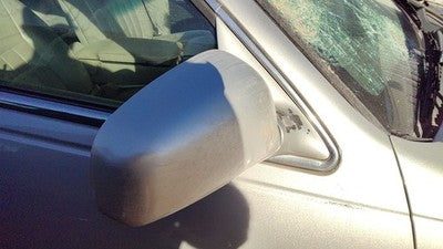 2003-2004 Lincoln Town Car Passenger Right Power Side Mirror Door Mounted Silver