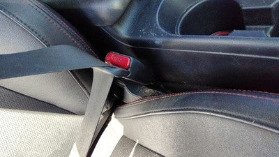 15-21 Subaru Wrx Passenger Right Front Seat Belt Buckle Receiver Cbl30 Carbon