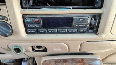 98 Lincoln Navigator Temperature Control Module In Dash Heater Ac Head Unit Oem
