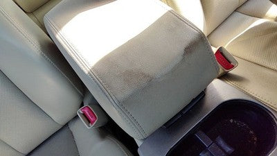 10-14 Legacy Outback Center Console Lid Only Arm Rest Fold Down Wil Warm Ivory
