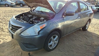 2012-2019 Nissan Versa Driver Left Front Brake Caliper With Mount Bracket 1.6L