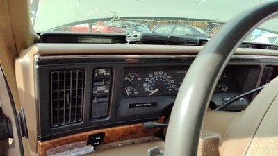1994 Buick Park Ave Trim Bezel Around Radio Surround Dash Panel Oem Tan 25629620