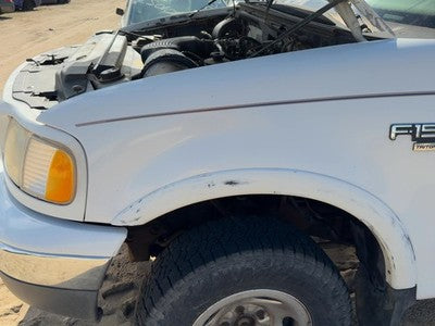 1997-2004 Ford F150 Driver Left Front Fender Oem White Yz F85Z16006Ca
