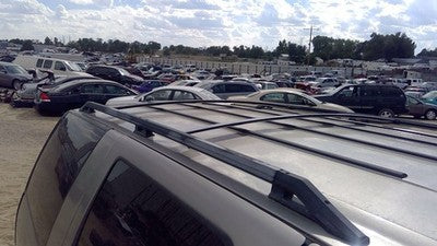 2000 Chevy Tahoe Luggage Rack Cross Bars Only Oem Roof