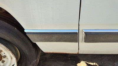 1984 Dodge D350 Driver Left Moulding From Fender Oem Trim Strip