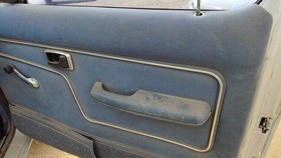 1987 Ford Ranger Passenger Right Front Door Trim Panel Manual Blue