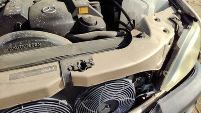 2000-2005 Mercedes Ml350 Upper Radiator Support Tie Bar With Hood Latch Oem