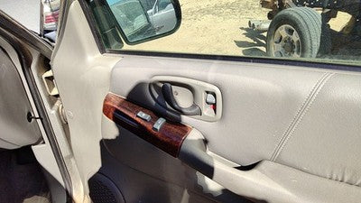 98-01 Bravada Passenger Right Front Door Trim Panel With Switches Pewter 922