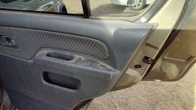 02-04 Xterra Passenger Right Rear Door Trim Panel With Switches Back Gray K