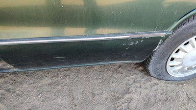 1996 Olds 88 Driver Left Rear Moulding From Door Oem Back Trim Strip Green