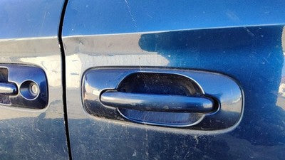 2001-2007 Dodge Caravan Driver Left Rear Outside Door Handle Oem Back Blue