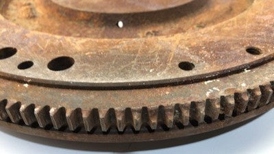 1977-1980 Ford F250 Pickup Flywheel Oem Manual Trans Mt Worn Teeth D7tz6375f