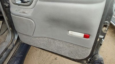 1997-99 Chevy Suburban Passenger Right Rear Inside Door Trim Panel Back Gray 132