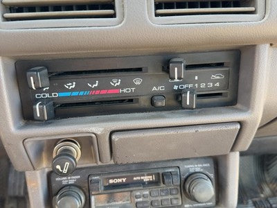 1988-1995 Isuzu Pup Temperature Control Module In Dash Heater Ac Head Unit Oem