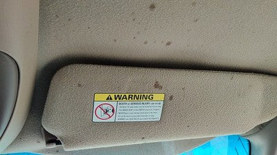 1998 Lincoln Navigator Passenger Right Sun Visor Oem Tan Kx