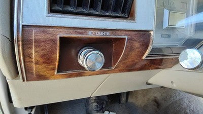 85 Grand Marquis Mercury Headlight Switch Control Knob Buttons Dash