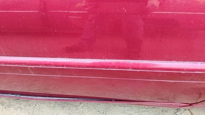 95-02 Eldorado Passenger Right Front Upper Moulding Door Trim Crimson Red 86U