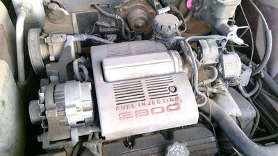 1990 Olds Eighty Eight Engine Cover Top Plastic Shield Oem 3.8L