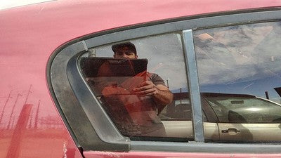 10-14 Insight Passenger Right Rear Vent Window Back Door Glass With Frame Oem