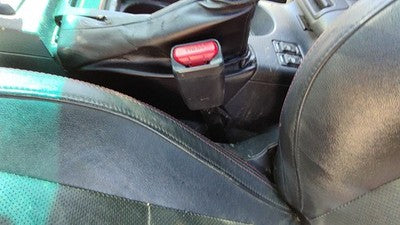 15-21 Subaru Wrx Driver Left Front Seat Belt Buckle Receiver Cbl30 Carbon Black