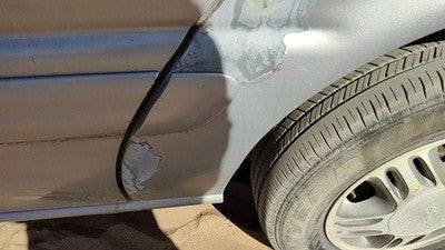 2000 Chevy Venture Driver Left Rear Moulding On Quarter Panel Oem Silver 17U